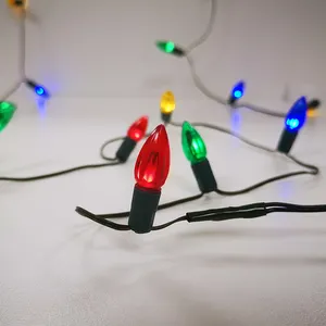 Luces LED de hadas para el hogar, linternas de chili para decoración al aire libre, 20L, MULTI S C3, para Navidad