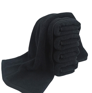 <span class=keywords><strong>Asciugamani</strong></span> Neri in Cotone Antidecolorazione per Salone <span class=keywords><strong>Hotel</strong></span> e Mani - Product Image 4