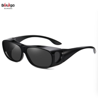 Bettega 5082 pilote d'objectif de caméra de télévision haut de gamme de style européen lunettes de soleil coupe-vent de Vision nocturne haute définition pour la vente en gros