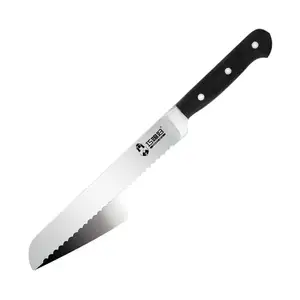 8 zoll Durable Edelstahl Rechten Winkel Brot Messer Mit Ergonomische Kunststoff Griff