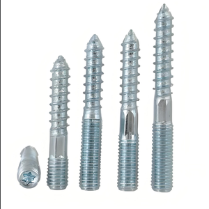 カスタマイズサイズ炭素鋼ダブルヘッドネジ木製セルフタッピング歯梅溝家具接続ボルトメトリック - Product Image 4