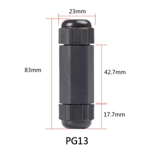 Presse-étoupe en plastique étanche IP68 à double extrémité, joint de fixation en nylon pour câble - Product Image 3