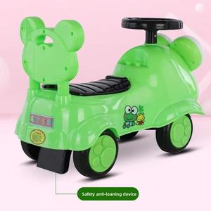 China Supply Günstiger Preis Vier Räder Schiebe wagen für Baby Kinder Kinder Fahrt auf Auto Baby Schaukel Auto Vier Räder Baby Walker zum Verkauf - Product Image 2