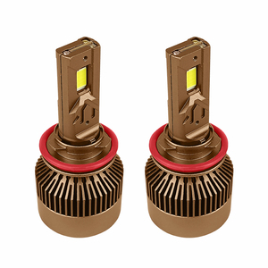 Nueva llegada popular 18000lm Xenón HID LED faro frontal globos 48V 180 vatios tres tubos de calor accesorios para automóviles H8 H11 - Product Image 2