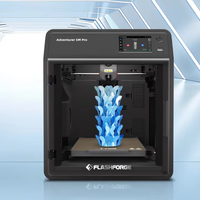 Промышленный 3D-принтер Adventurer 5M Pro с автоматической системой выравнивания, быстросъемным соплом, максимальной скоростью 600 мм/с и быстрой настройкой за 10 минут (PLA)