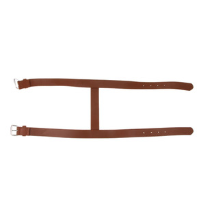 Correas de cuero personalizadas en forma de H para tapetes de picnic, soportes de cuero para tapetes de yoga, cinturones de sujeción para mantas de camping al aire libre. - Product Image 2