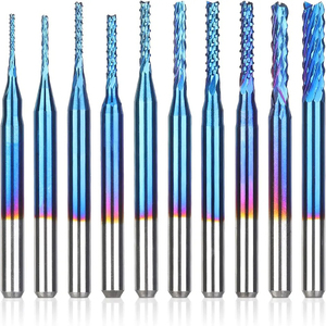 Colorido HSS Acero duro Taladro Corte Métrico Carburo Bola Nariz Endmill Cnc Herramientas de fresado Cortador - Product Image 6