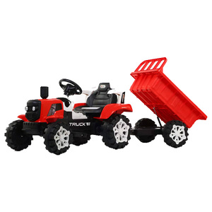 Trattore Elettrico per Bambini <span class=keywords><strong>con</strong></span> Benna, Auto Giocattolo Cavalcabile per Bambini dai 2 agli 8 Anni, Auto Elettrica a Quattro Ruote Ricaricabile - Product Image 2