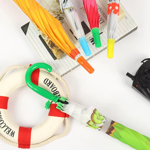 Ombrello per bambini LS03, per maschi e femmine, in tessuto POE, con stampa unicorno, apertura automatica, protezione da sole e pioggia, antivento, grande, pieghevole, idea regalo - Product Image 6