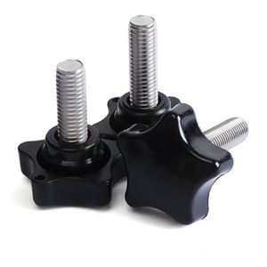 Stainless Steel Five Star Handle Bolt M8 M10 Torx Screw Plastic Head Industrial Grade A - Product Image 2