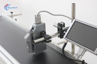 Hoge Resolutie Industriële Automatische Online Thermische Inkjetprinter Snelle Droge Inktkaartprinter Voor Flex Meertalige Vervaldatum