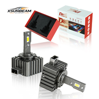 Vente en gros des dernières ampoules de phares LED D1S série D Canbus D3S D8S HID Xénon pour voitures, double tube en cuivre, super lumineuses, lampe automobile