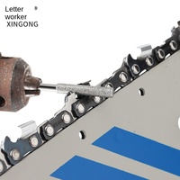 Meuleuse à chaîne spéciale électrique moyenne lime outils abrasifs tête de meulage diamantée pour scie à chaîne meuler diamant électrique