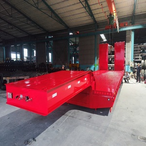 Oferta Especial: Nuevo Semirremolque de Plataforma Baja Hidráulico, Capacidad de 2001-3000 kg, Fabricado en Shandong - Product Image 2