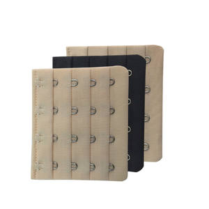 Aozina Extension de soutien-gorge <span class=keywords><strong>à</strong></span> quatre crochets en acier inoxydable et fibre de nylon avec quatre rangées d'accessoires intimes - Product Image 5