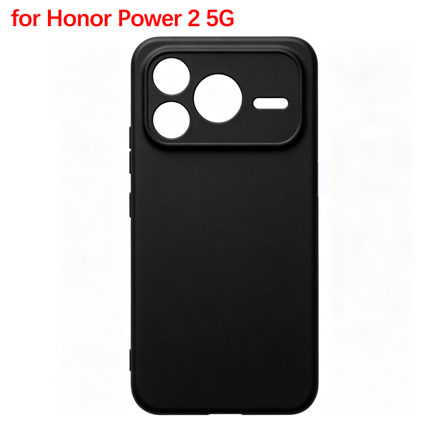 Manufacturer Wholesale Matte TPU Cases Soft Frosted Back Cover Silicone Mobile Phone Case for Honor Power2