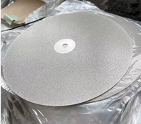 Disque abrasif de polissage pour bijoux OEM, roue à plat diamantée Gree GR001 de 300 mm, épaisseur 1,0 mm, grain moyen, vente en gros d'usine 80~3000