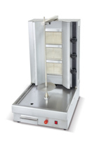 Machine à Shawarma Commerciale Automatique au Gaz GPL pour la Restauration (Magasins Alimentaires, Hôtels, Restaurants) – Équipement de Cuisine Neuf avec Moteur et Composants Essentiels