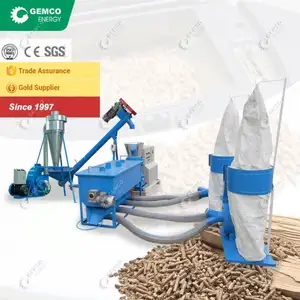 Máquina de pellets a la venta Molino de pellets de madera Máquinas de pellets de compost de 1 tonelada 23I8