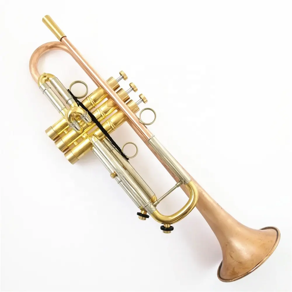 Saturn Water Key Reverse Leadpipe Trompet Fosfor Koper Materiaal Trompetas Professionele Trompet Bb Sleutel