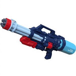 Children's Plastic Water-Saving Gun Toy Pull-Style Spraying Large Hot Summer Fight <strong>Boy's</strong> Festival Gadget Beach - Product Image 1