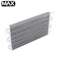 MAX Universal 4 6 8 Rangée Refroidisseur d'huile de transmission automatique personnalisable Noir Ruban