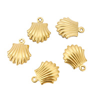 Pendentif poisson en acier inoxydable 18 carats collier à faire soi-même Pendentif océan Bijoux de mode européens et américains accessoire à breloques