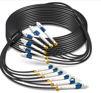 Kabel Fiber Optik Lapis Baja 6 Core dengan Reel OS2 Single Mode Duplex Outdoor Taktis