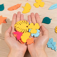 Feuilles de bois personnalisées cartes cognition lettre couleur forme correspondant jeu de puzzle jouets éducatifs pour les enfants de 3 ans et plus