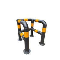 Installations de circulation personnalisées Clôture de protection en forme de U Colonne anti-collision Tuyau en aluminium Bouche d'incendie réfléchissante