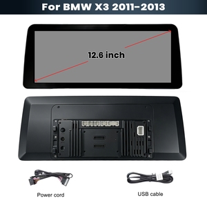 Rhythm 12.6 Inch Car Touchscreen <b>Wireless</b> Carplay Android Auto Easy Install Multimedia for BMW X3 F25 2011-2013 CIC System - Product Image 2