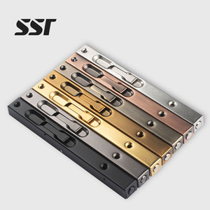 6-36 Inch Modern Hotel Double Door <b>Bolt</b> Flush Stainless Steel Sliding Concealed Latch Deadbolt - Product Image 1