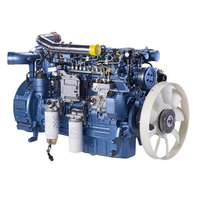 WP6G125E22 92KW 6 Cylinder Water Cooled Diesel Engine Assembly for SHACMAN SINOTRUK HOWO Heavy Duty Truck Parts