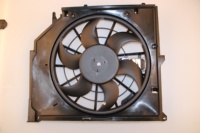 Résistance automatique du ventilateur de refroidissement du radiateur 12V DC ventilateur et carénage du moteur électronique avec Module d'unité de commande pour BMW 3/E46 OE #17117525508