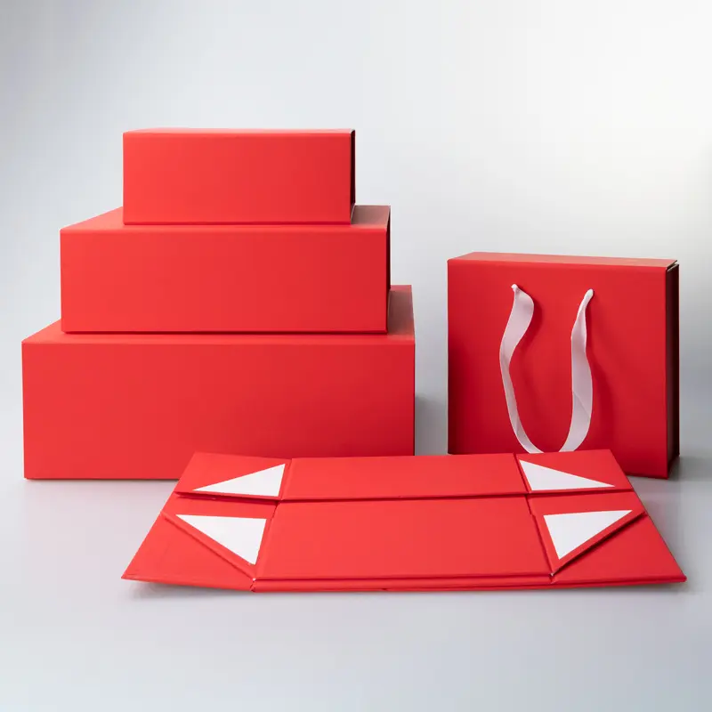 Logotipo personalizado grande BIG Gift papel ondulado personalizado dobrável caixa mailer caixas