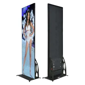 Supermarket Advertising Poster 640x1920 WIFI control indoor P1.86 P2.5 Digital Sign Poster LED Display Billboard for Commercial
