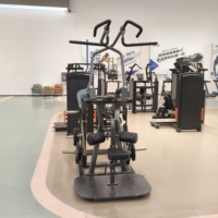 BN1001 Appareil de fitness professionnel en acier pour salle de sport, machine d'entraînement avec cisailles de sécurité pour le dos