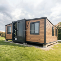 Maison préfabriquée compacte 2, 3 ou 4 chambres, maison modulaire préfabriquée 20ft 40ft, maisons préfabriquées, maison conteneur extensible