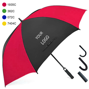 OVIDA Suppliers Manufacturer Wholesale Big Luxury Promotional Branded Custom Golf Umbrella Large Umbrella Windproof logo Prints