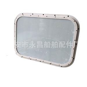 Fenêtres rectangulaires coulissantes et fixes en alliage d'aluminium fournie par le fabricant, quincaillerie marine - Product Image 4