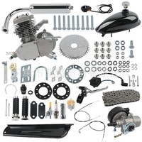 Kit moteur de vélo à essence modifié PK80 80cc à deux temps, monocylindre, modèles 50cc et 110cc avec démarrage au kick