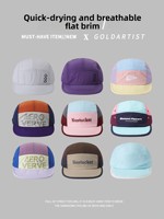 Gorra Impermeable y Transpirable de 5 Paneles, Ajustable, Ligera y de Secado Rápido para Viajes, Senderismo y Montañismo, para Hombre y Mujer