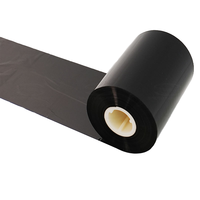 Cinta de transferencia térmica de resina y cera negra compatible con Konica Minolta para impresoras de color Zebra Oki HP e impresoras de etiquetas