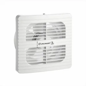6 inch high air volume bathroom ventilation fan with mosquito screen window mount exhaust fan