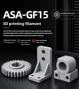 ASA GF 1.75 มม. 1 กก. เส้นใยแก้ว ความแข็งแรงสูง ทนทาน ไม่ติดขัด ไม่เป็นขุย  OEM รับผลิตแบบม้วนตามสั่ง - Product Image 6