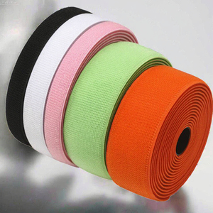 LL105 Nastro colorato con gancio e passante in 70% Nylon ecologici da 11cm in Nylon rosso giallo verde blu grigio - Product Image 3