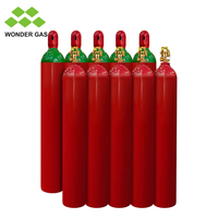 IG55, IG541 Système de protection incendie 80L Système de suppression des incendies N2 Bouteille de gaz d'azote Gaz inerte