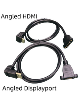 DisplayPort 1.4 à angle droit de 90 degrés-la norme d'interface de nouvelle génération