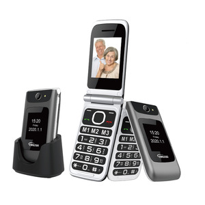 Téléphone mobile à clapet 2G pour seniors, double SIM débloqué <span class=keywords><strong>avec</strong></span> bouton <span class=keywords><strong>SOS</strong></span> - Product Image 4