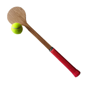 Racchetta da <span class=keywords><strong>Tennis</strong></span> in Legno Naturale per Bambini, Misura Piccola, per Allenamento <span class=keywords><strong>di</strong></span> Precisione, 56x12x1.5CM, per Giovani Tennisti - Product Image 2
